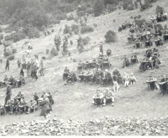 I. púť do Senkova v roku 1950