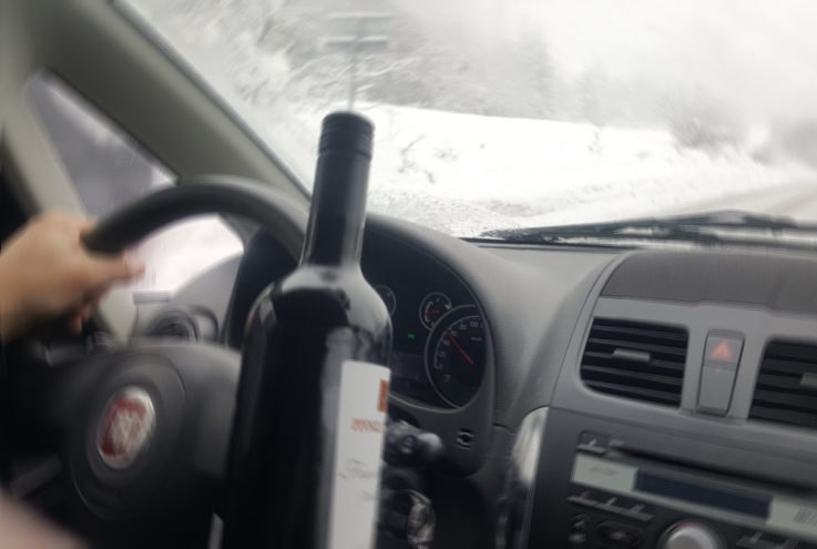 alkohol za volantom