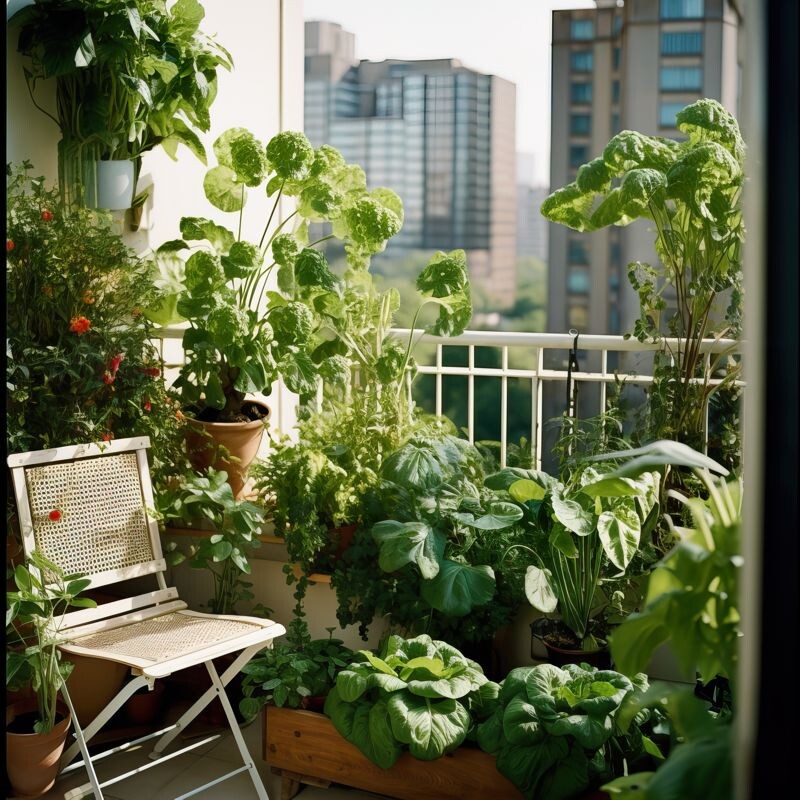 Urban jungle, love for plants concept. Interior of cozy home garden with fresh green monstera houseplant, natural home decor. Bright daylight, boho chic aesthetic