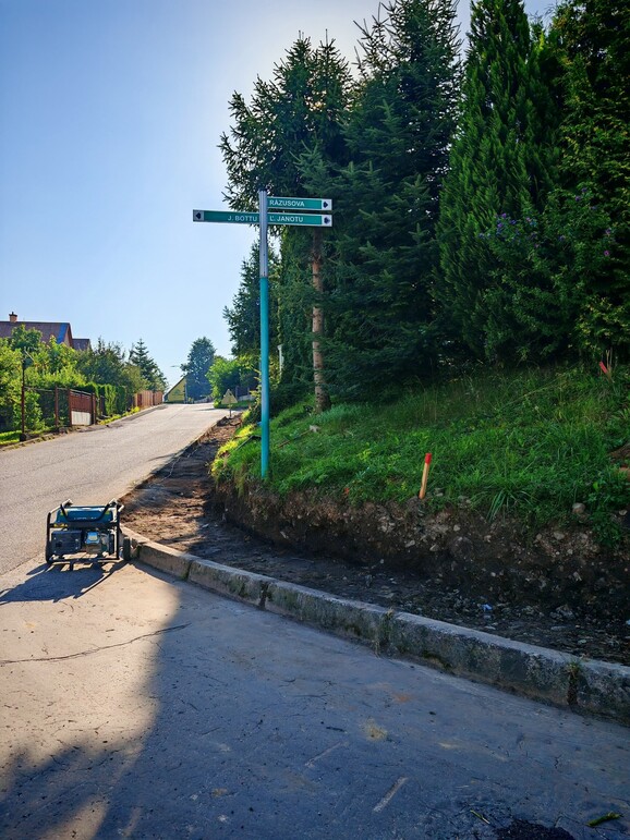 chodnik cadca