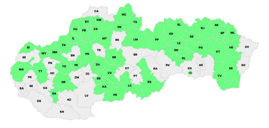 katastre map