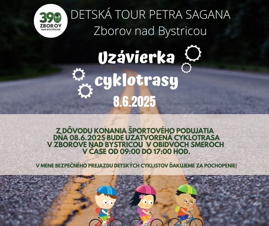 Uzávierka cyklotrasy
