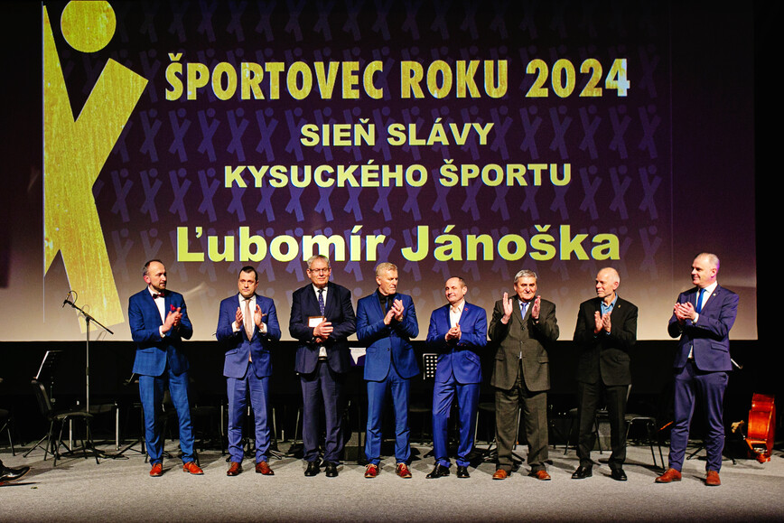 Ľubomír Jánoška v sieni slávy