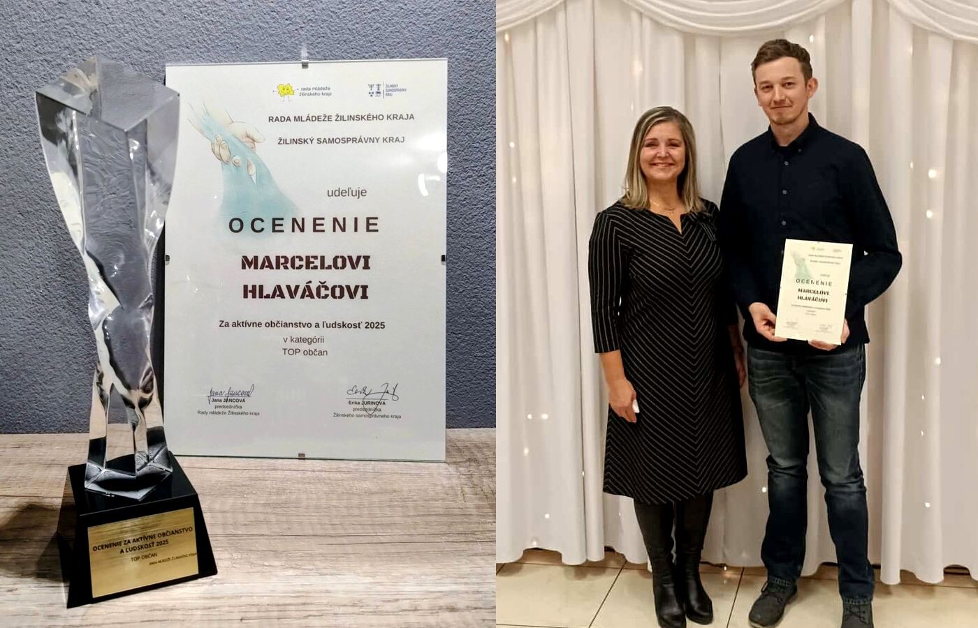 jurinova hlavac ocenenie