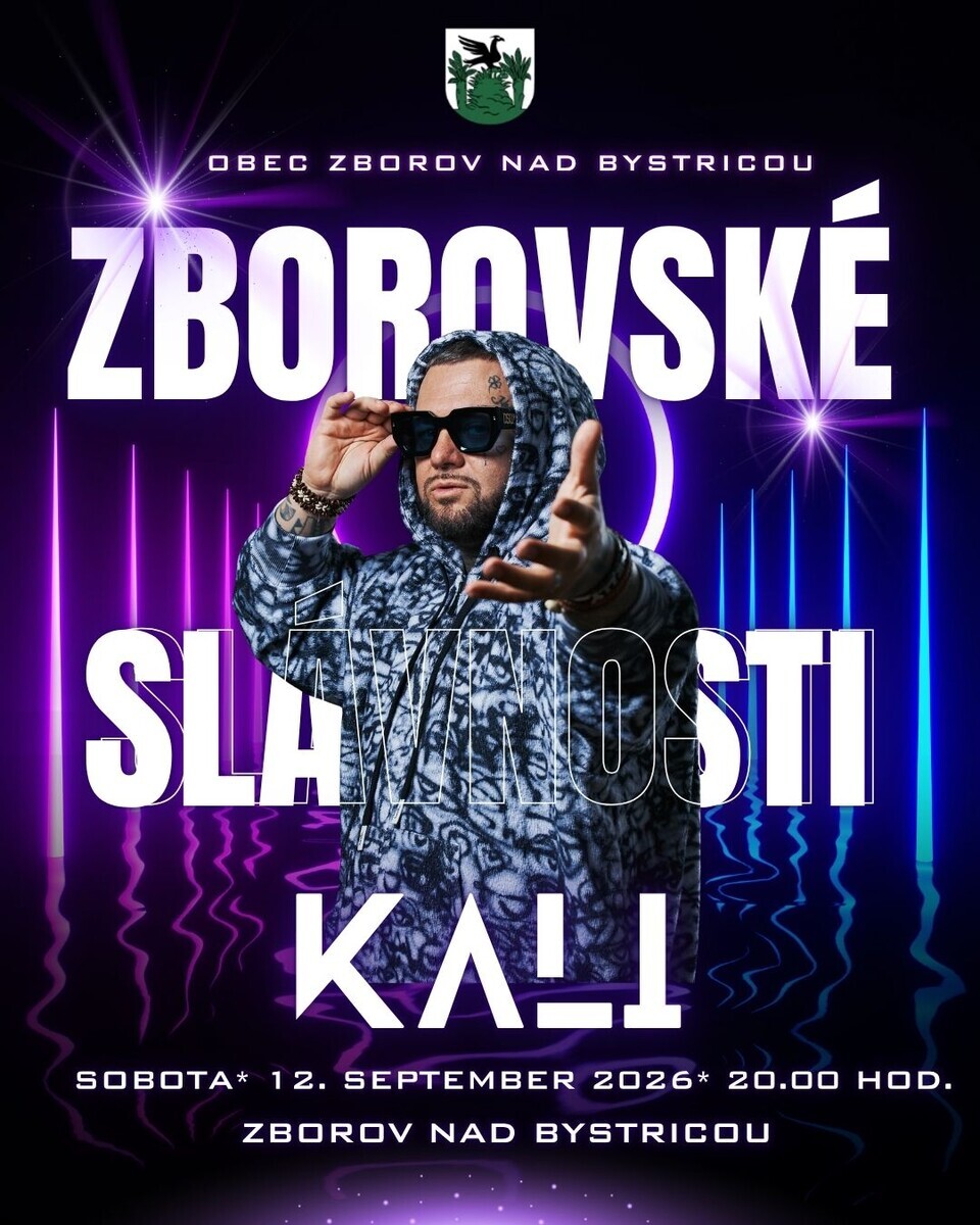 Plagát Zborovské slávnosti KALI