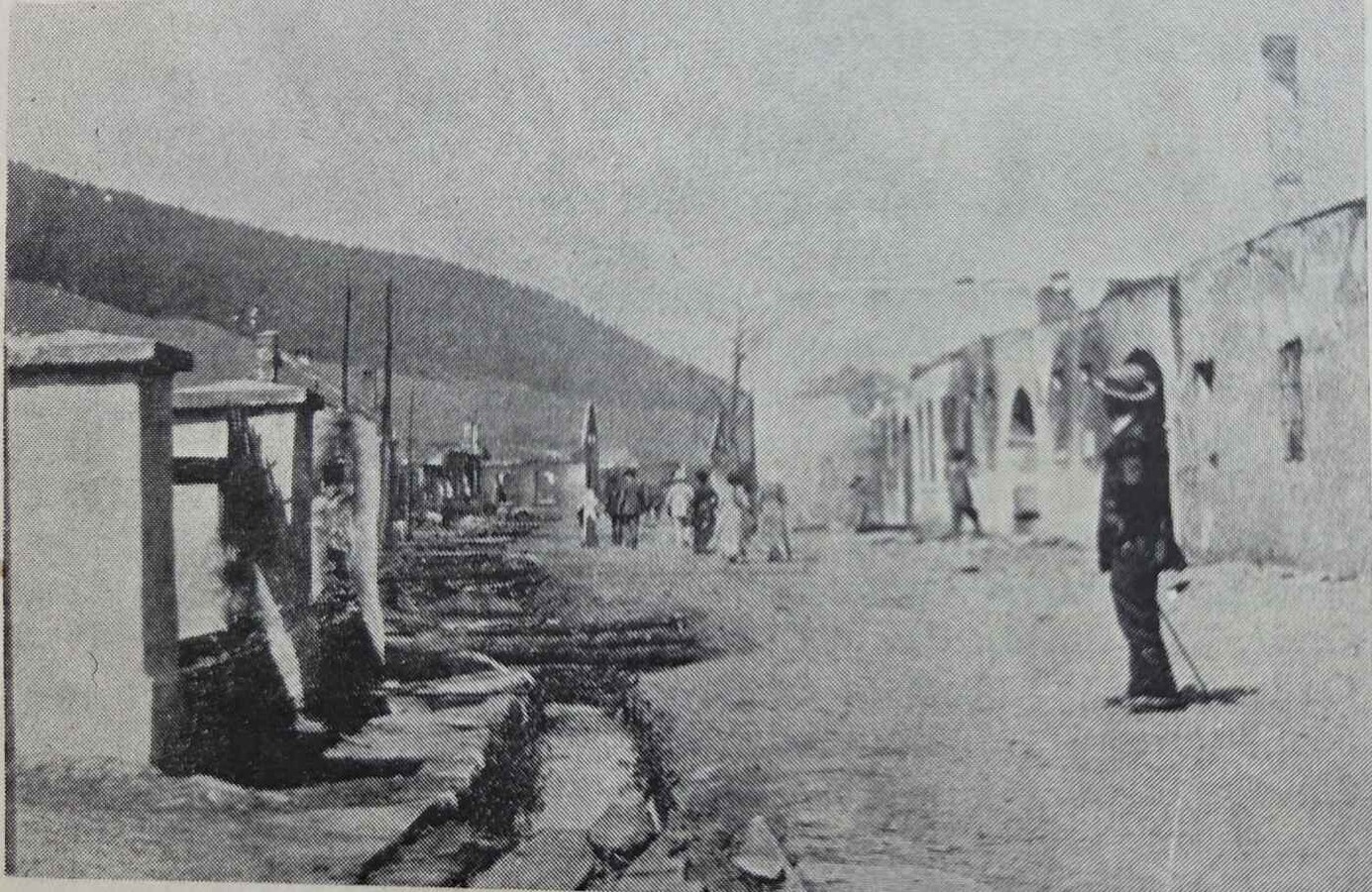 velky poziar 1904 kysucke nove mesto po poziari 2